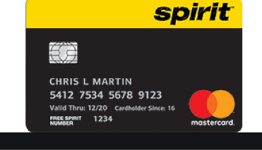 Spirit Airlines Credit Card - earn miles whenever you book a flight