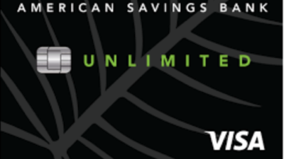 American Savings Bank Business Edition Visa Card